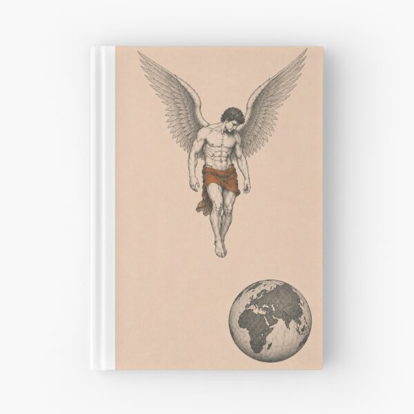 Item preview, Sorrowful Angel Watching Over Earth designed and sold by Qenlo.