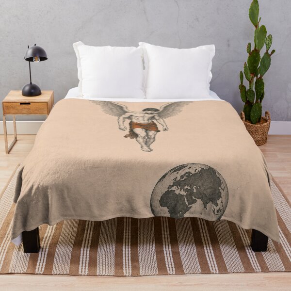 Item preview, Sorrowful Angel Watching Over Earth designed and sold by Qenlo.