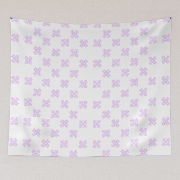 Item preview, Pastel Purple Floral Geometric Seamless Pattern designed and sold by Rehnair.