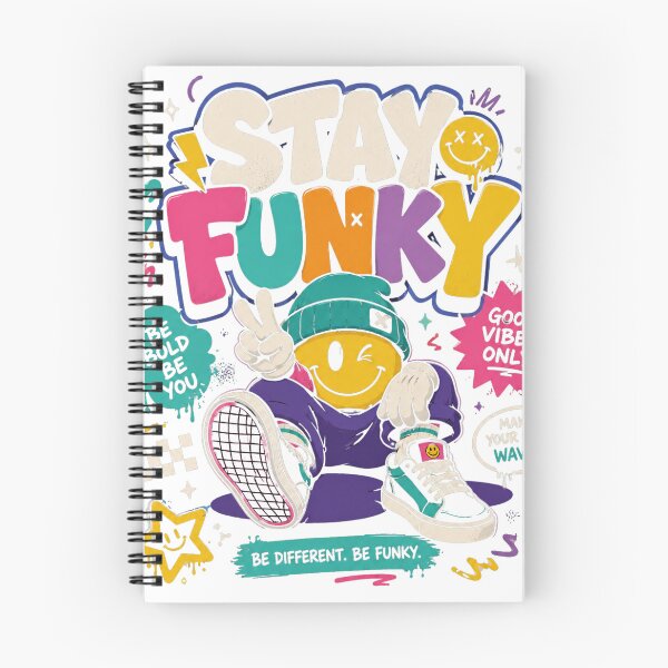 Artikelvorschau, Bleib funky! entworfen und verkauft von MIRDesign15.