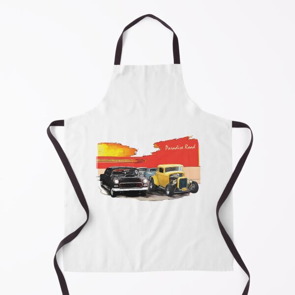 Item preview, Vintage Paradise Road Speed Shop Retro Hot Rod And Classic Car Garage | Limited Edition designed and sold by StrangeDesigns.