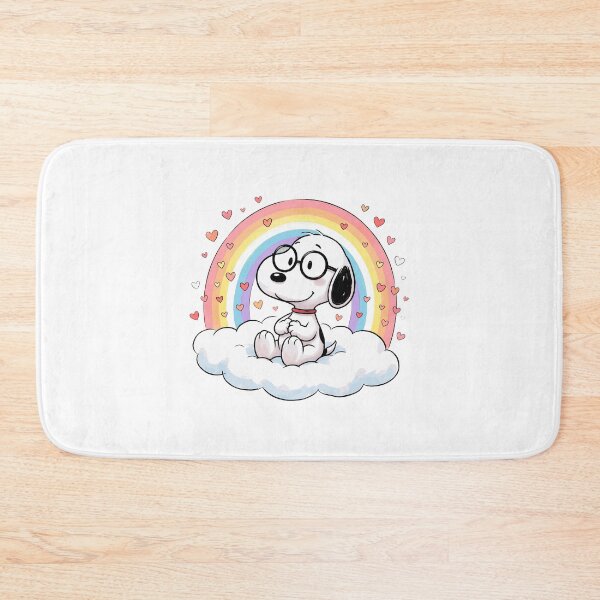 Item preview, Cute Dog Rainbow Cloud Hearts  designed and sold by BennMataka.