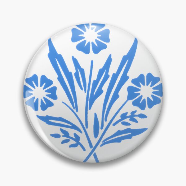 Item preview, Blue Cornflower Floral Botanical Illustration Vintage Cottagecore Aesthetic Wildflower Nature Art Print | ⭐⭐⭐⭐⭐ designed and sold by StrangeDesigns.