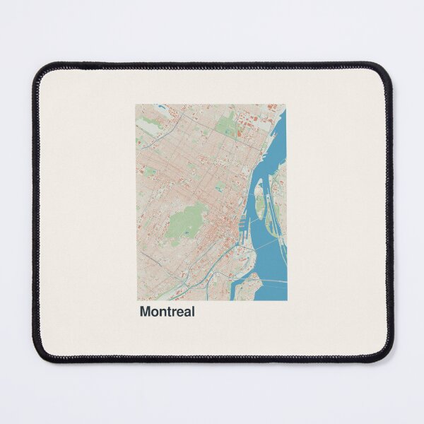 Item preview, Montreal Minimalistic Map Art designed and sold by MapsNerd.