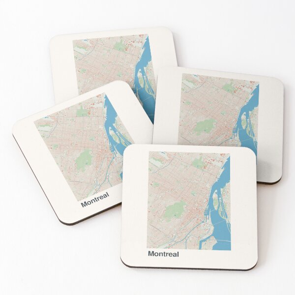 Item preview, Montreal Minimalistic Map Art designed and sold by MapsNerd.