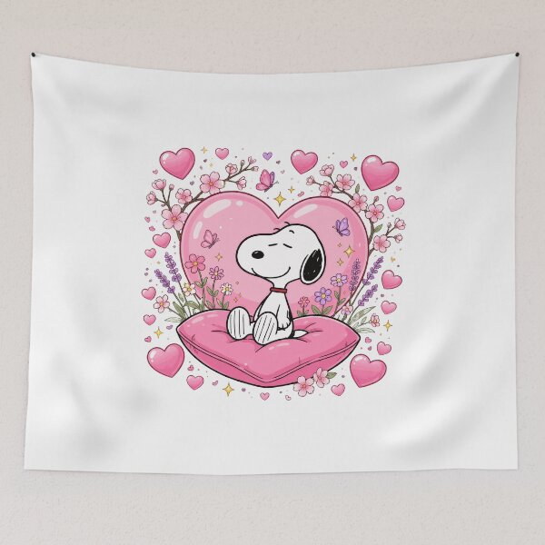 Item preview, Cute Dog Heart Blossom  designed and sold by BennMataka.