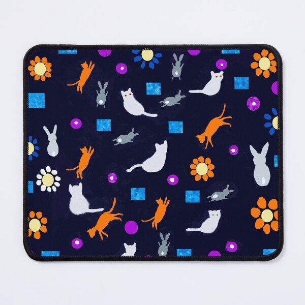 Item preview, Cats and Rabbits Pattern designed and sold by Elaine M Hayward .