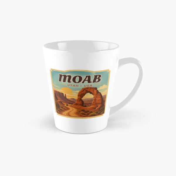 Item preview, Moab Utah Vintage Travel Poster Desert designed and sold by MerchVersum.