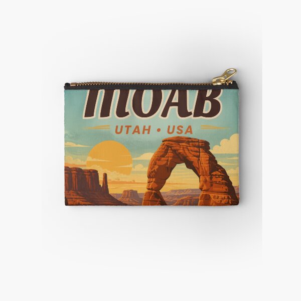 Item preview, Moab Utah Vintage Travel Poster Desert designed and sold by MerchVersum.