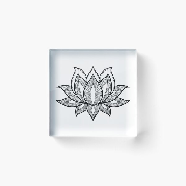 Item preview, Henna Doodle Lotus Flower designed and sold by EWolter.