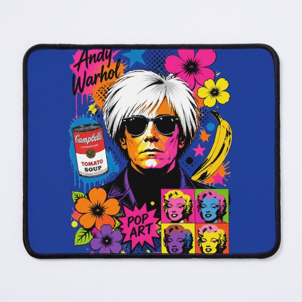 Item preview, Psychedelic Neon Andy Warhol Pop Art Legend designed and sold by Skyrocketz.