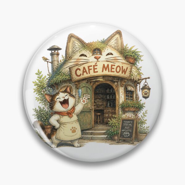 Item preview, Café Meow designed and sold by Talpha.