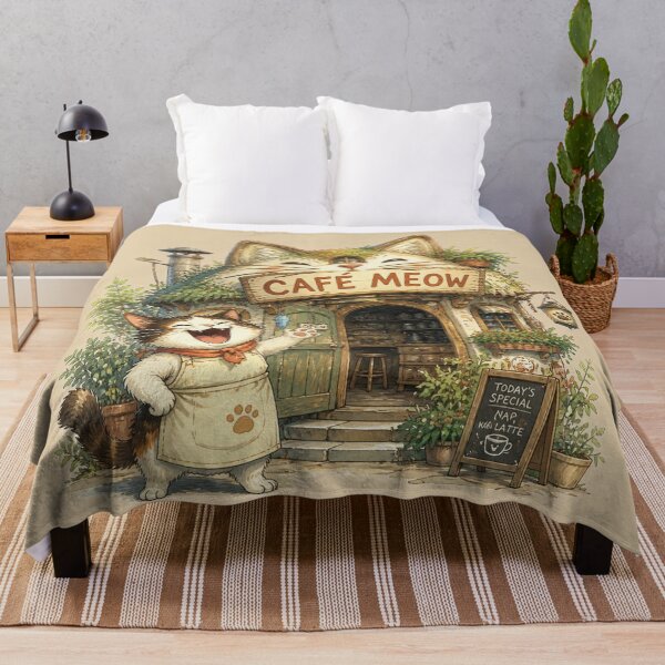 Item preview, Café Meow designed and sold by Talpha.