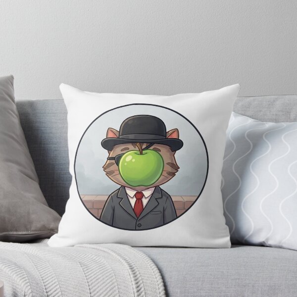 Item preview, Son of a Cat – Magritte Art Parody designed and sold by 1smillaundfiete.