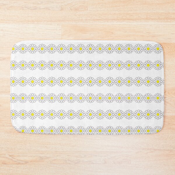Item preview, Retro Indie Yellow Daisy Line Art Pattern designed and sold by Rehnair.