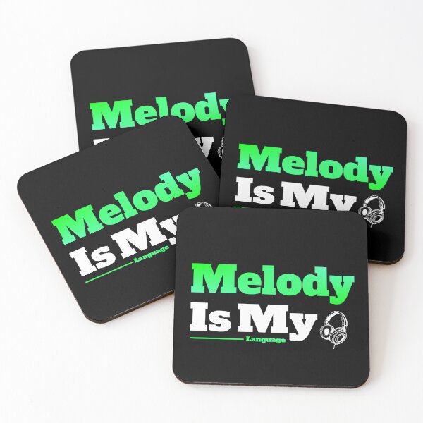Item preview, Melody Is My Language designed and sold by TheFineShirt.