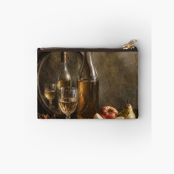 Item preview, Still Life with White Wine and Autumn Fruits designed and sold by andreisky.