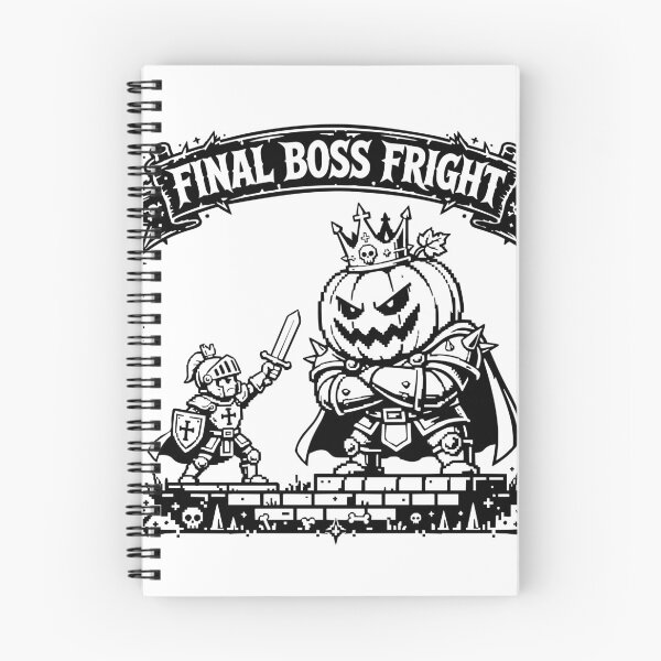 Item preview, Final Boss Fright – Spooky Retro Gaming Halloween Art designed and sold by BackTWO.