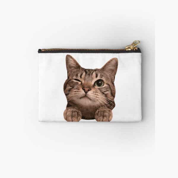 Item preview, Funny Winking Tabby Cat Peeking designed and sold by L&L.