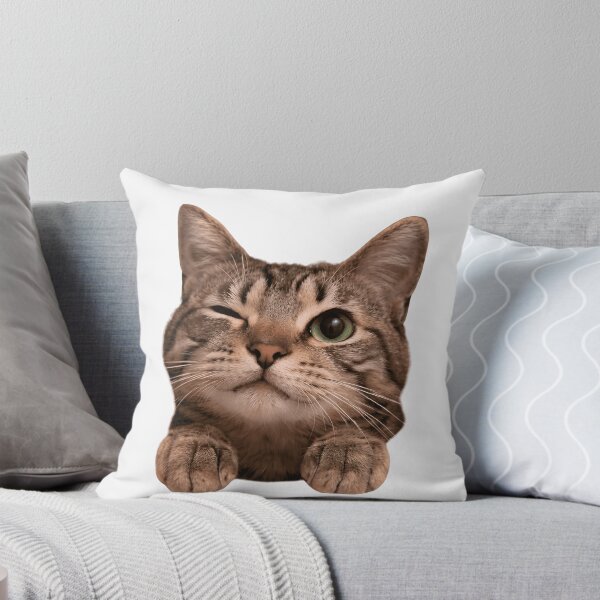 Item preview, Funny Winking Tabby Cat Peeking designed and sold by L&L.