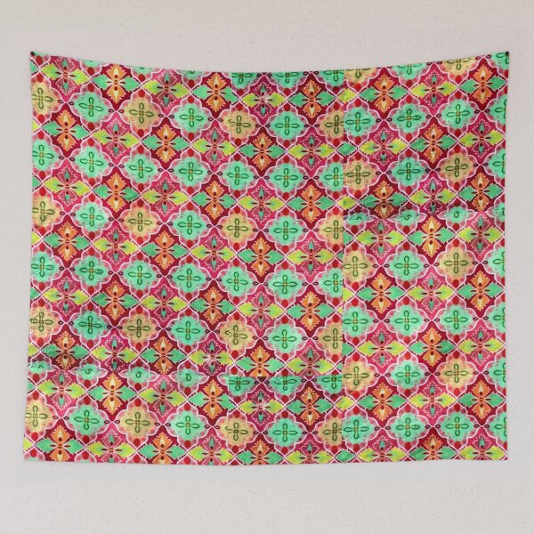 Item preview, Madhubani Colourful Pattern Design | Indain Art Style designed and sold by Sakshiartwork.