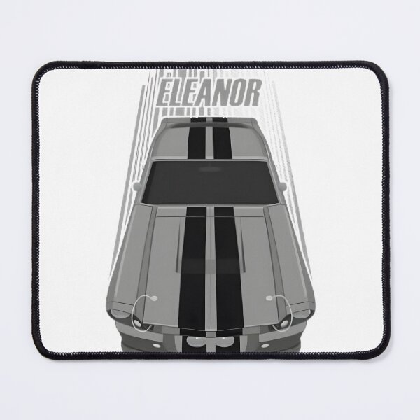 Item preview, Eleanor Mustang Fastback Grey Black Stripes Muscle Car Art | ⭐⭐⭐⭐⭐ Best Seller designed and sold by yousef-art.