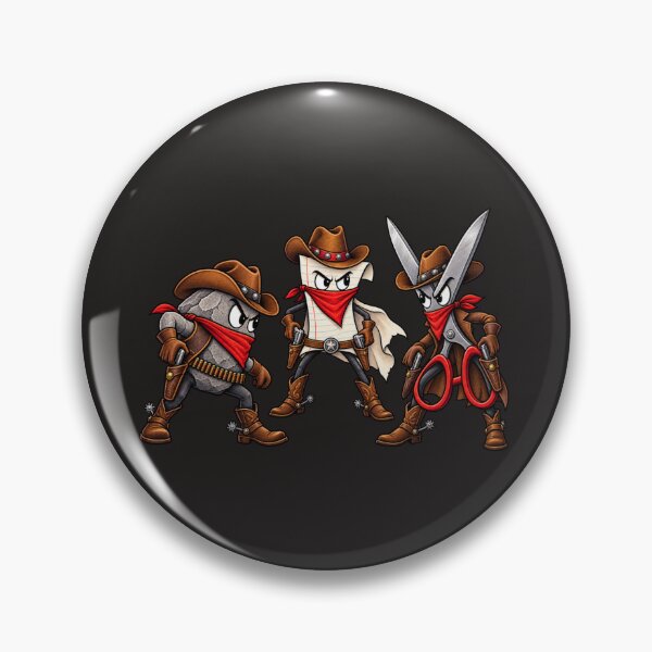Item preview, Rock Paper Scissors – Wild West Showdown designed and sold by ODIMGT.