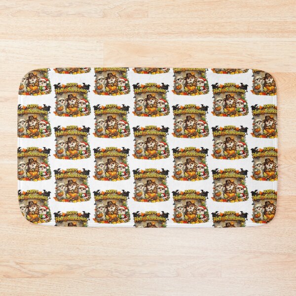 Item preview, Otters Hallothanksmas Funny Halloween Thanksgiving Xmas 2026 designed and sold by QuiteOrbit.
