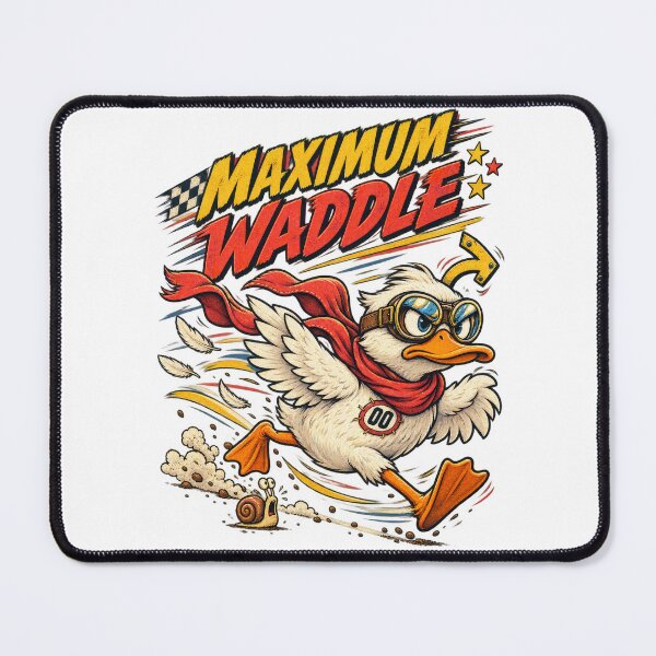 Item preview, Maximum Waddle Racing Duck designed and sold by Trendy-Artistry.