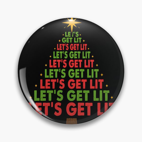 Item preview, Let's Get Lit Christmas Tree Made of Holiday Lights designed and sold by OliviaHayesArt.