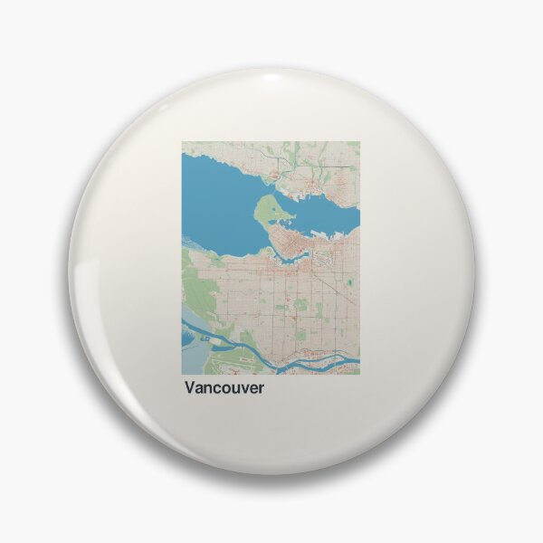 Item preview, Vancouver Minimalistic Map Art designed and sold by MapsNerd.