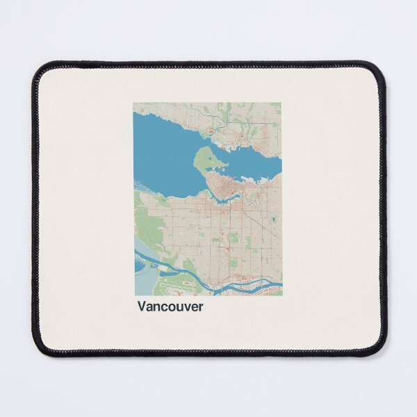 Item preview, Vancouver Minimalistic Map Art designed and sold by MapsNerd.
