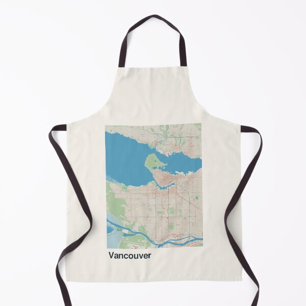 Item preview, Vancouver Minimalistic Map Art designed and sold by MapsNerd.