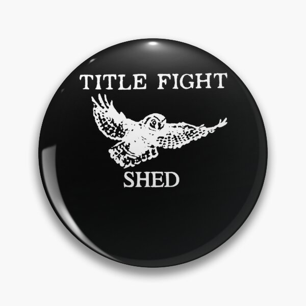 Item preview, Title Fight Shed White Owl designed and sold by FABRICOS.