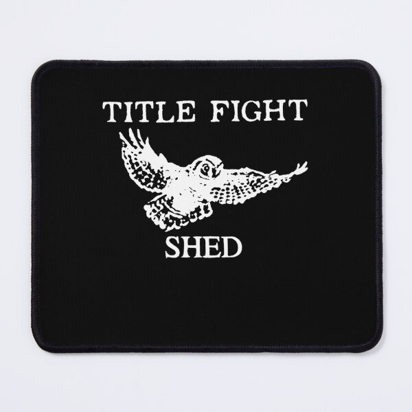Item preview, Title Fight Shed White Owl designed and sold by FABRICOS.