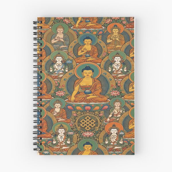 Item preview, Sacred Tibetan Thangka Meditating Buddha Pattern designed and sold by Solomon-Ent-144.