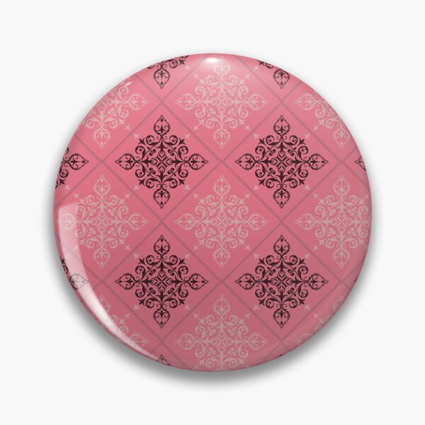 Item preview, Pink Damask Seamless Pattern with Vintage Ornamental Floral Design designed and sold by PowerAntShop.