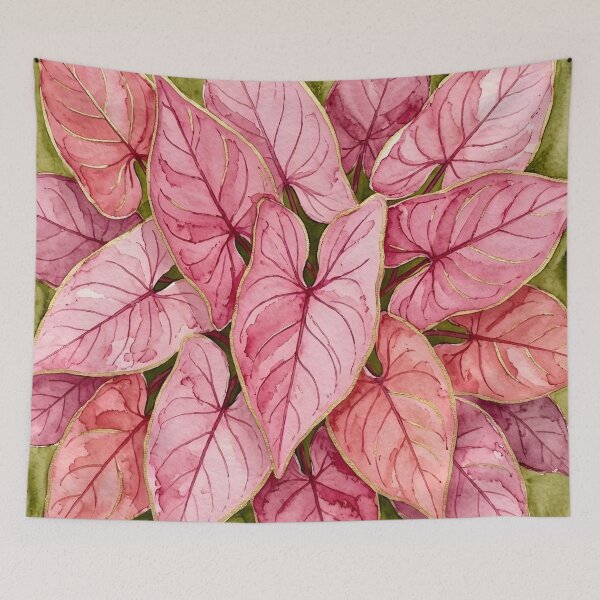 Item preview, Pink Syngonium designed and sold by GraphicsClub.