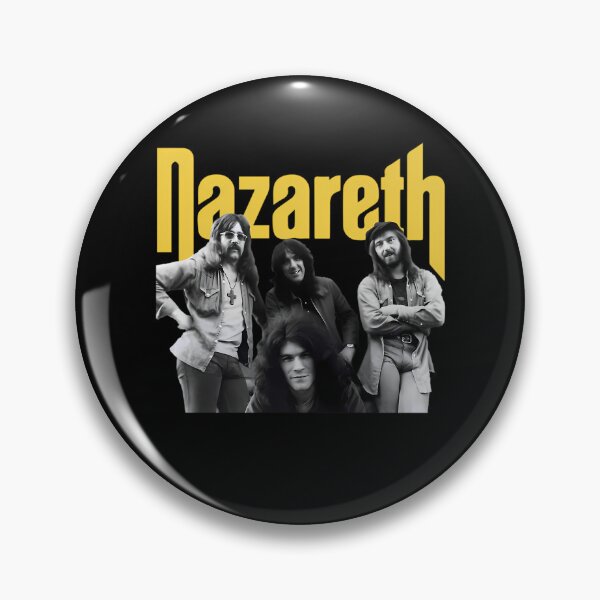 Artikelvorschau, Nazareth Rock Scottish Band Yellow entworfen und verkauft von FABRICOS.
