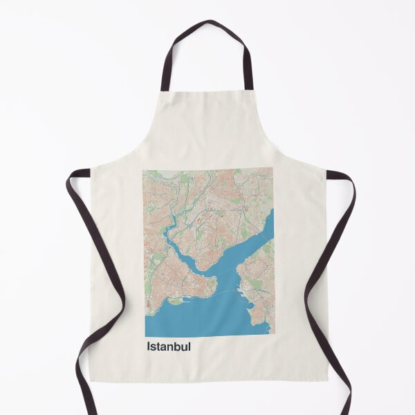 Item preview, Istanbul Minimalistic Map Art designed and sold by MapsNerd.