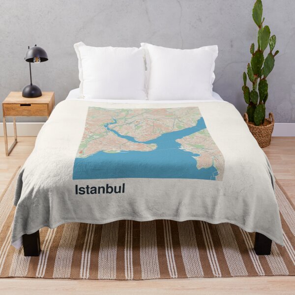 Item preview, Istanbul Minimalistic Map Art designed and sold by MapsNerd.