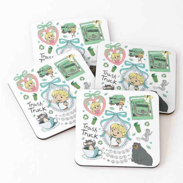 Item preview, Cute Cartoon Friends & Vehicle Design  designed and sold by TurnnerCallagh.