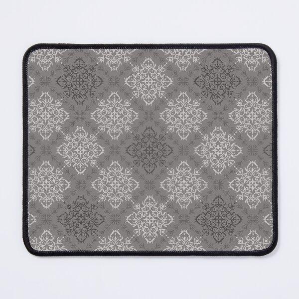 Item preview, Grey Damask Seamless Pattern with Classic Vintage Motifs designed and sold by PowerAntShop.