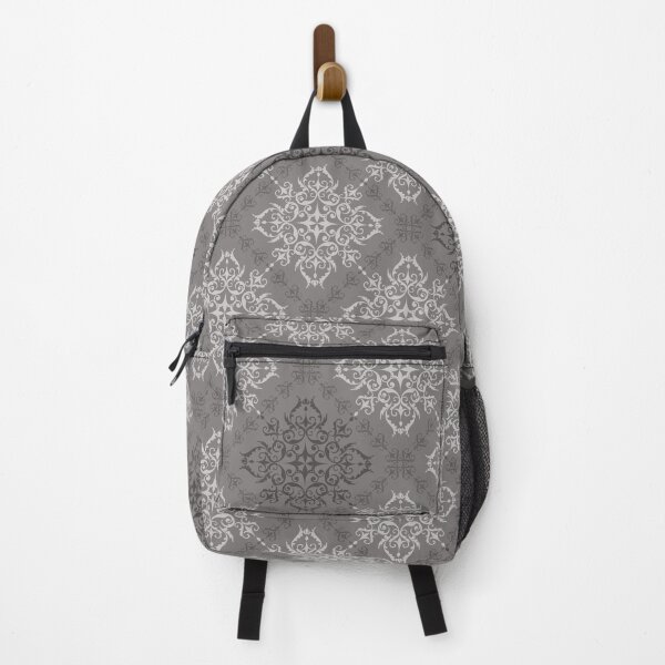 Item preview, Grey Damask Seamless Pattern with Classic Vintage Motifs designed and sold by PowerAntShop.