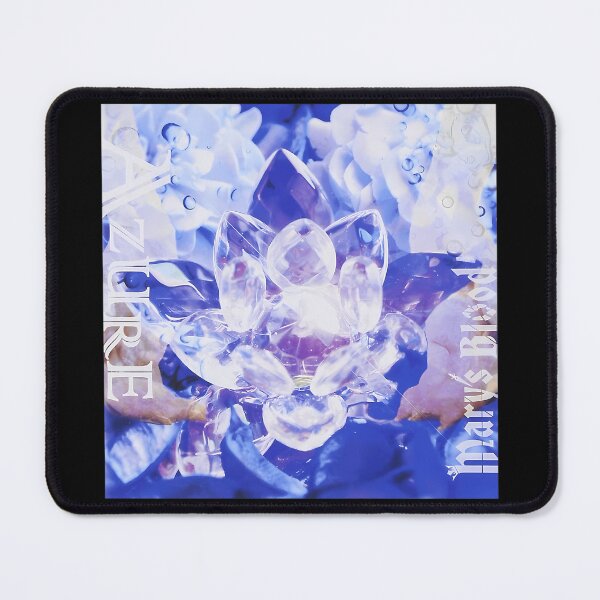 Item preview, Crystalline Lotus Flower Surrounded By Blue Hydrangeas designed and sold by ForTeen.