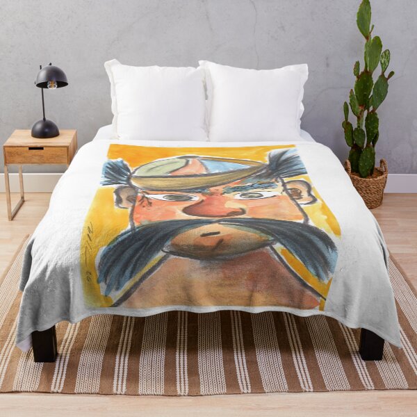 Item preview, Farmer, Orange, Charcoal & Watercolour designed and sold by Anke‘s Bazaar.