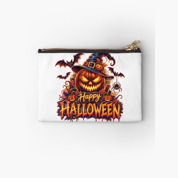 Item preview, scary pumpkin witch Halloween designed and sold by QuiteOrbit.