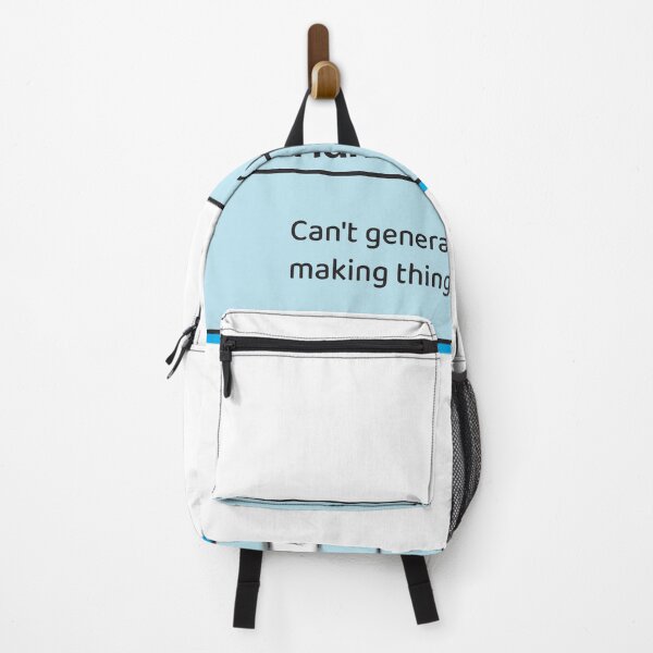 Item preview, Human Error Can't Generate Making Things Instead designed and sold by sdcreations210.