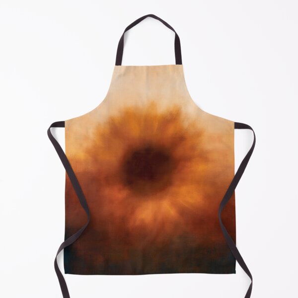 Item preview, Himawari Sunflower in Amber Haze – Shibui Abstract Floral designed and sold by Moisky Art.