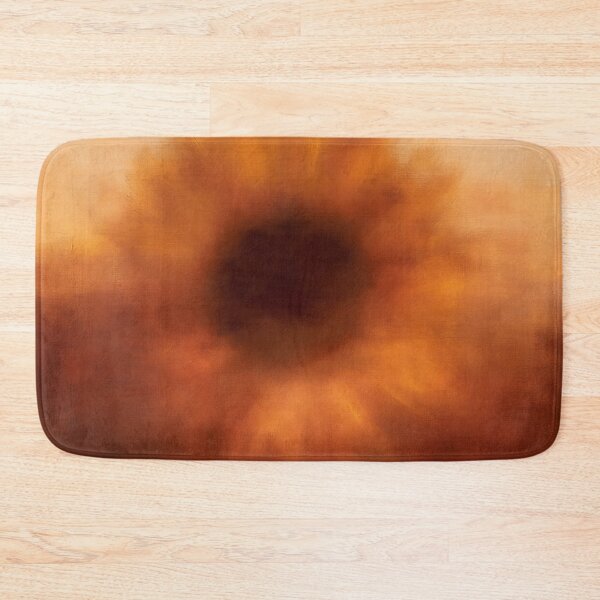 Item preview, Himawari Sunflower in Amber Haze – Shibui Abstract Floral designed and sold by Moisky Art.